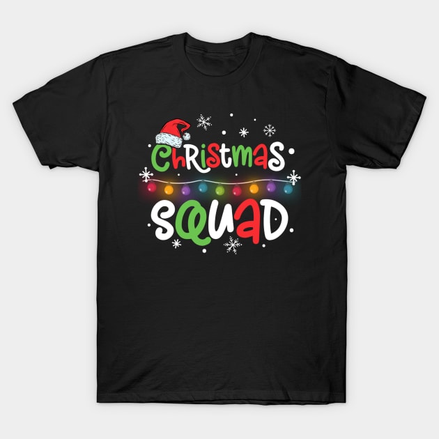 Merry Christmas Squad T-Shirt by Soema